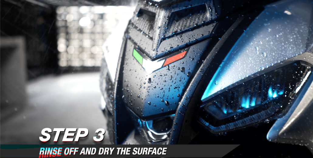 Clean and Protect and Maintain Super Bikes APrilia with IGL Coatings
